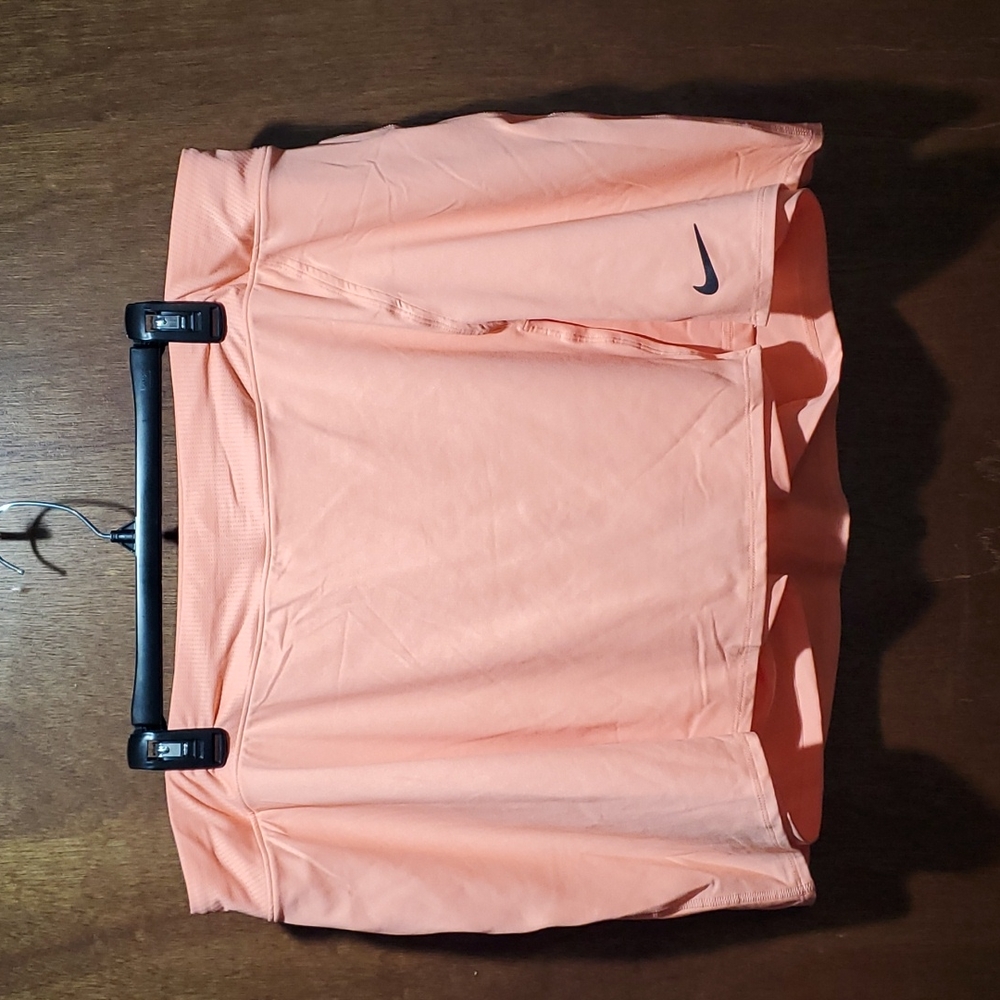 Nike coral pink drifit active skirt skort